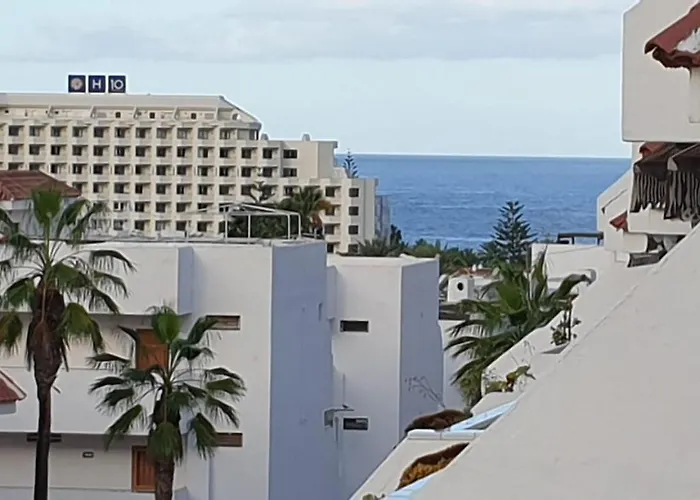 דירה Floritas 23 Terrace And Swimming Pool פלאייה דה לאס אמריקס